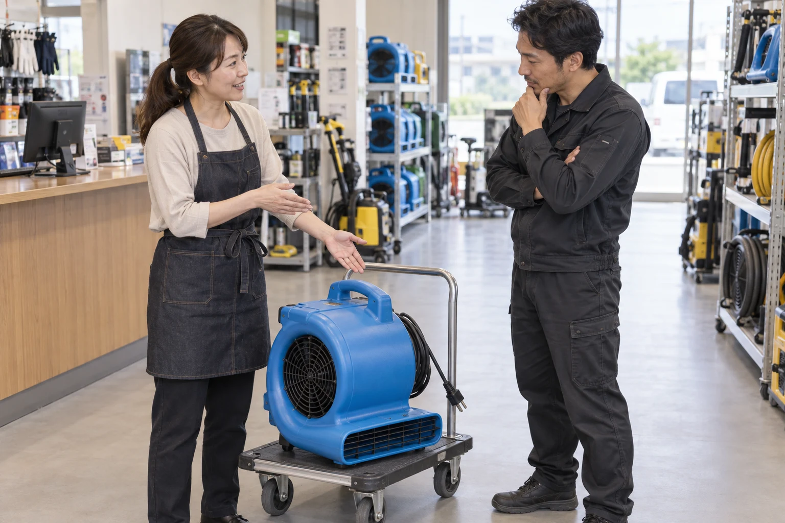 業務用エアムーバーレンタル業の開業計画