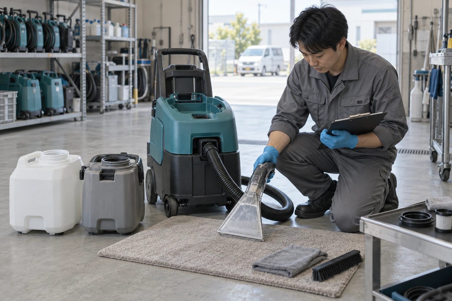 カーペット洗浄機（リンサー）レンタル業の開業計画