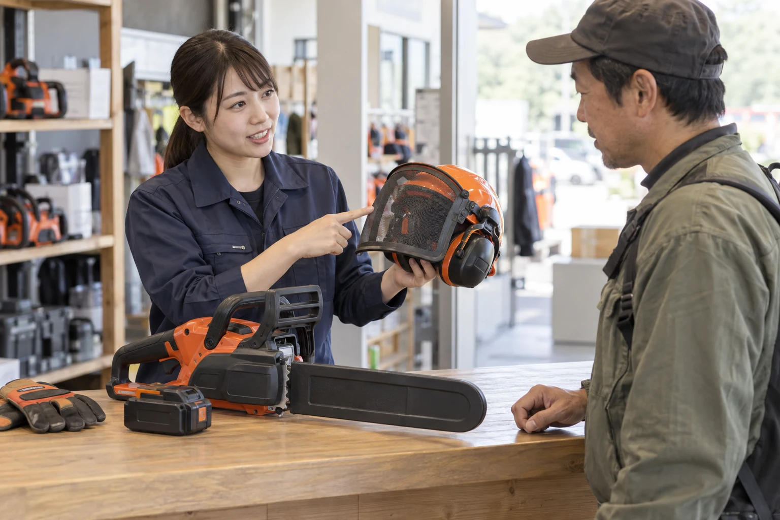 充電式チェーンソーレンタル業の開業計画