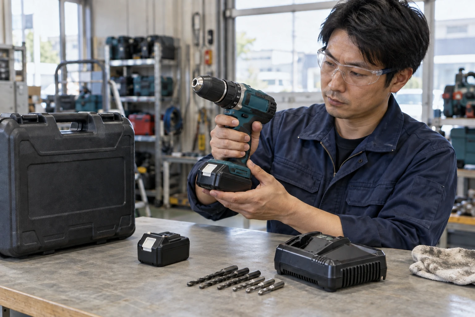 充電式電動工具レンタル業の開業計画