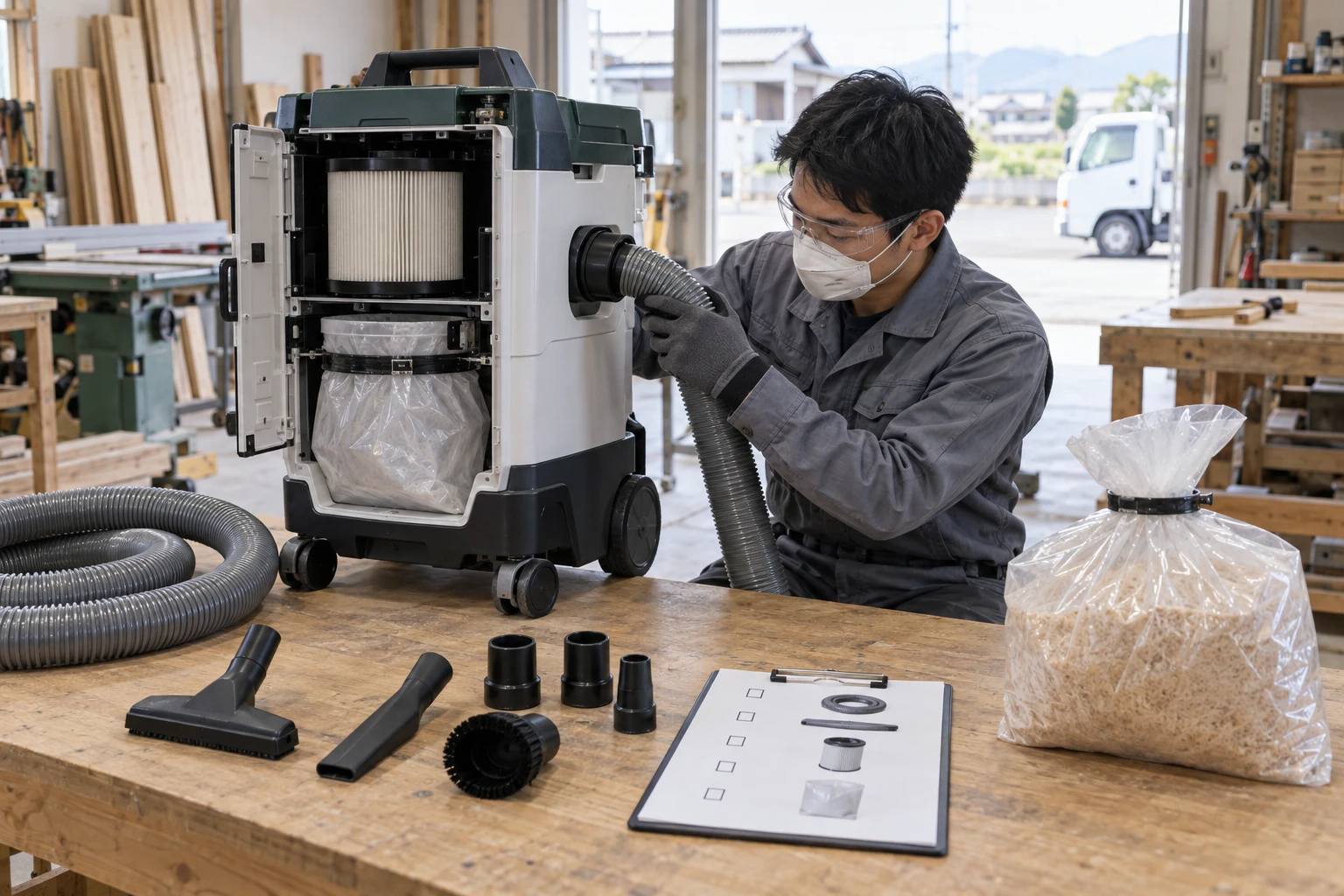 粉じん用集じん機レンタル業の開業計画