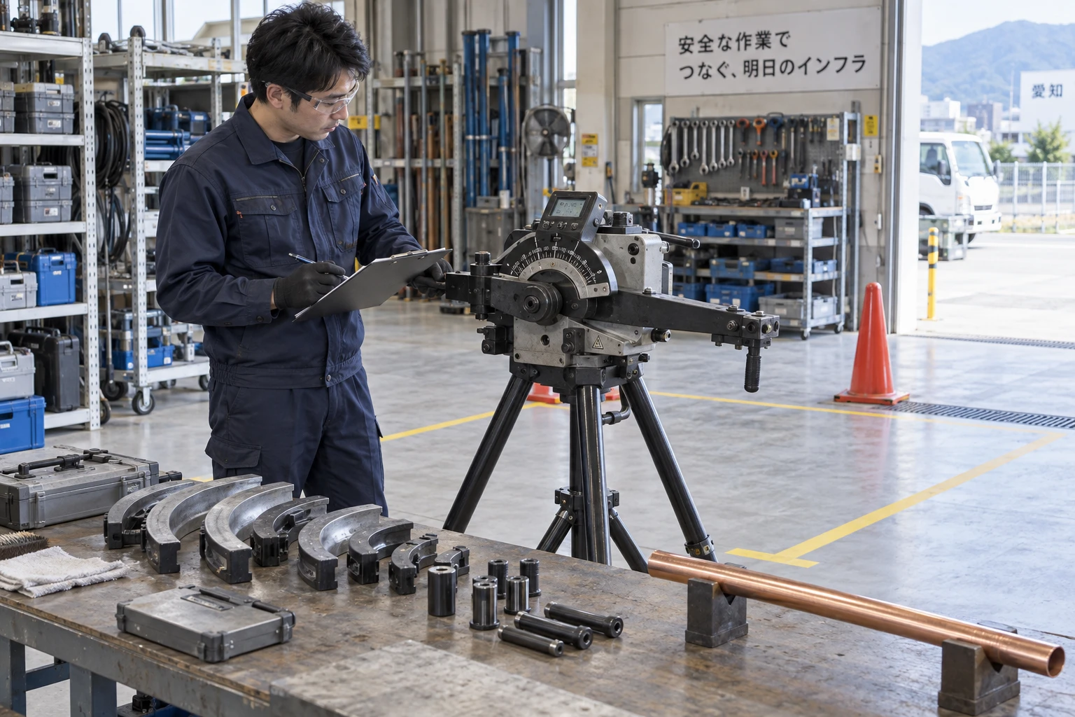 電動パイプベンダーレンタル業の開業計画