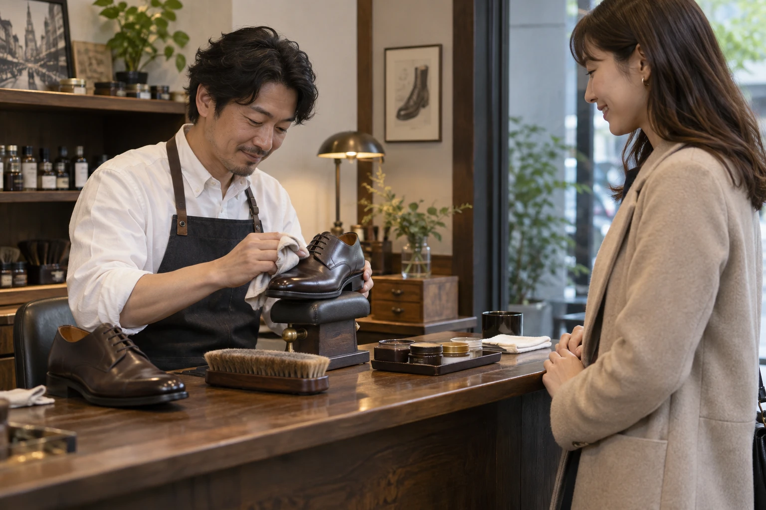 革靴磨き・ケア業の開業計画