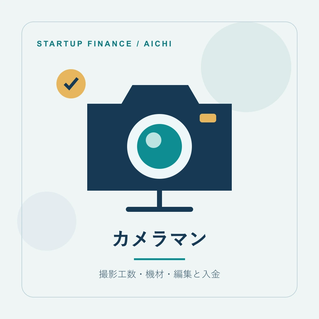 カメラマンの開業計画