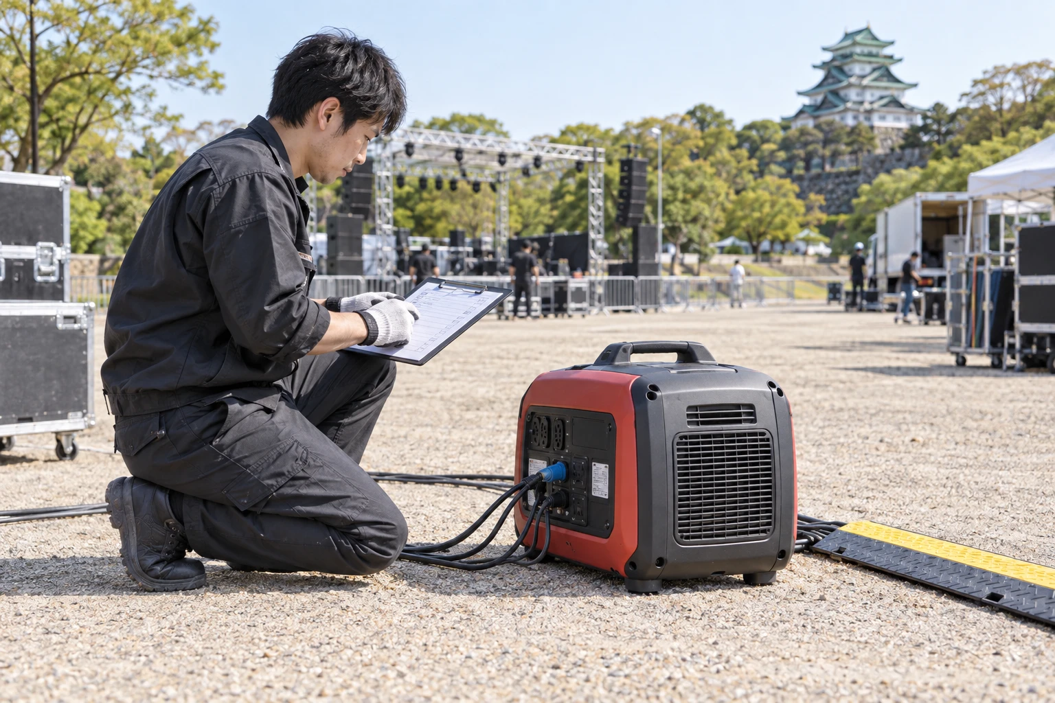 小型発電機レンタル業の開業計画