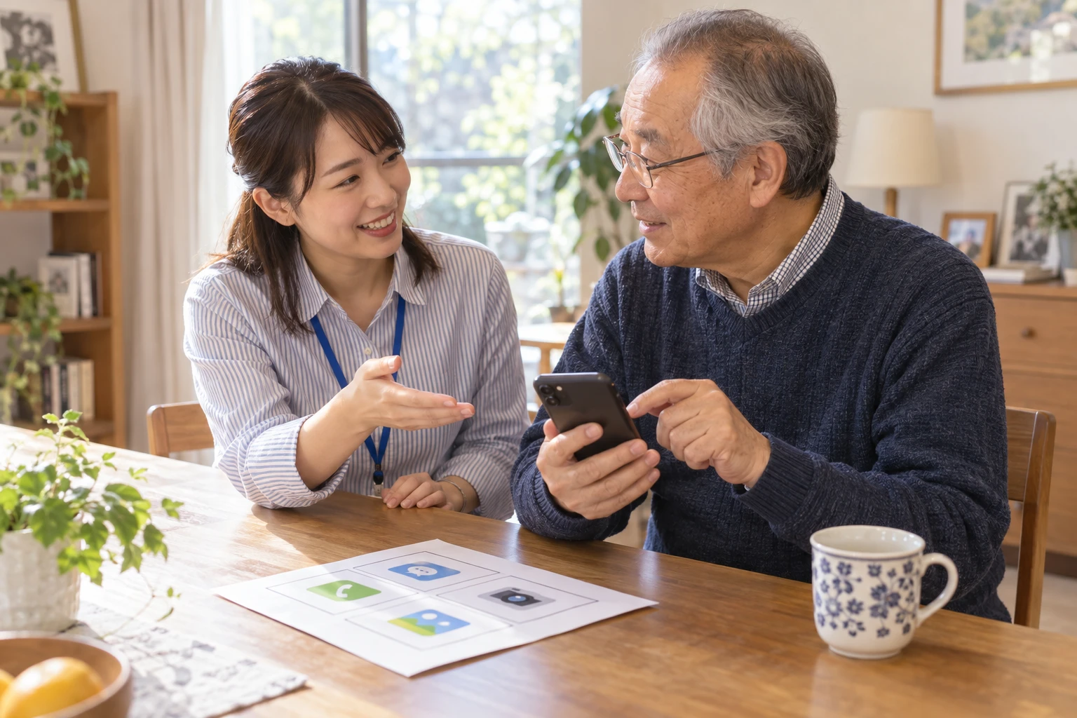 出張スマートフォン操作教室の開業計画