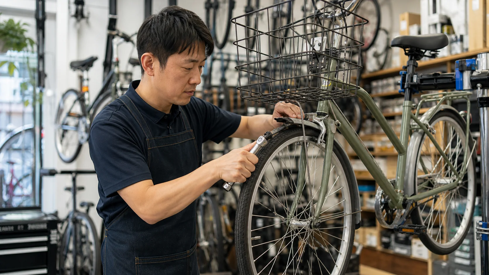 愛知県の自転車販売・修理FCと創業融資