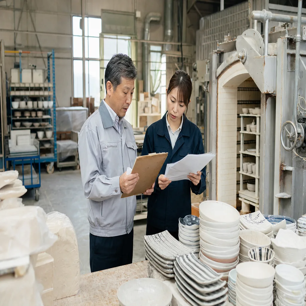追加資料の依頼一覧と提出済み資料を照合する場面