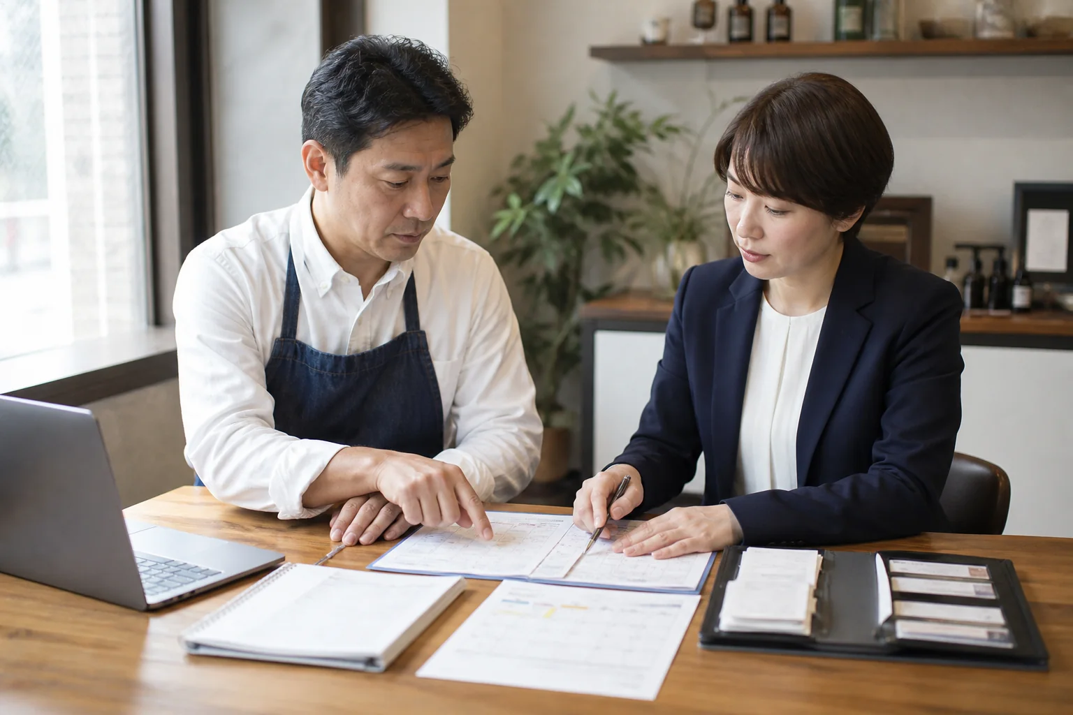 予約金と未提供サービスの管理表を確認する愛知県の事業者