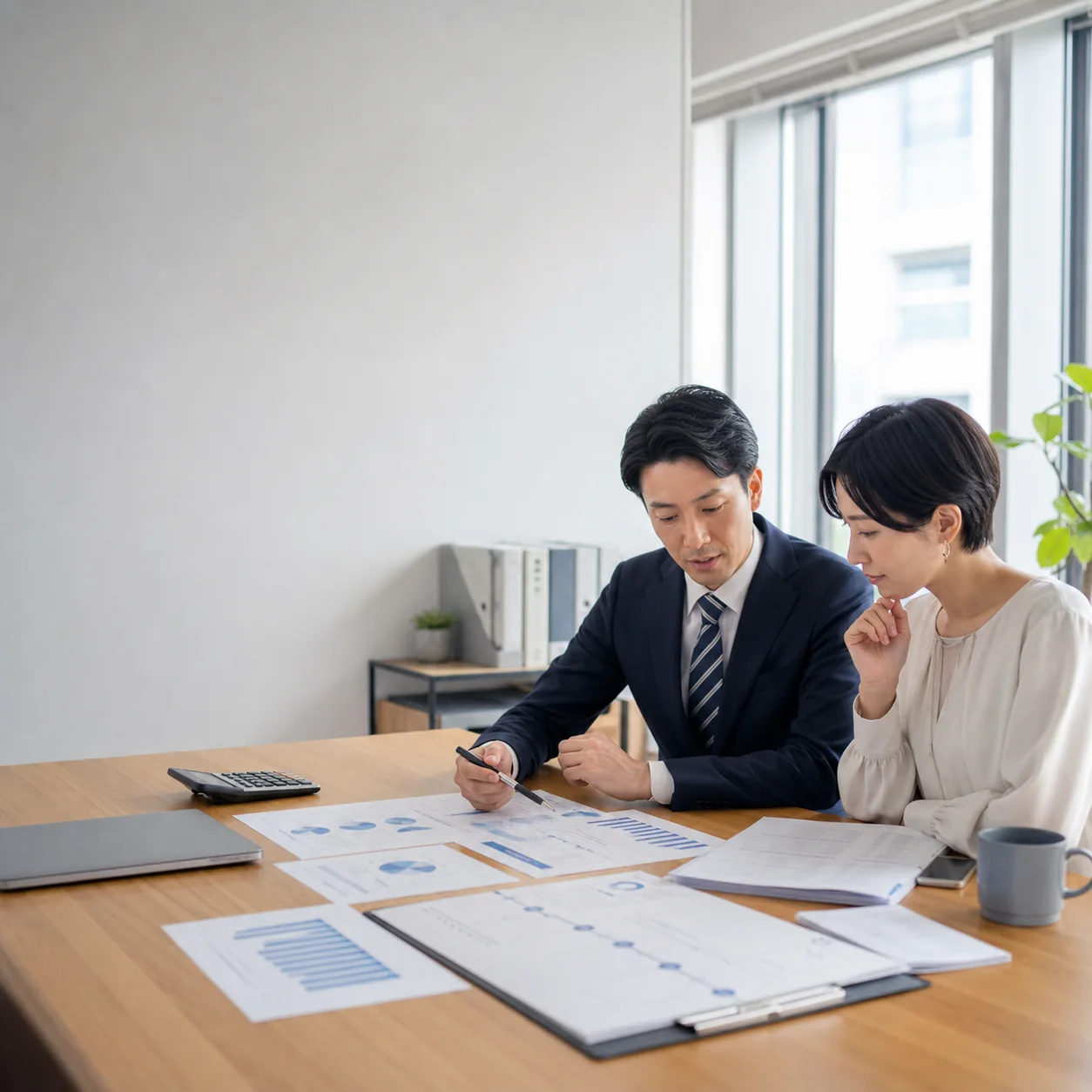 改善項目と再申請工程を時系列で確認する場面