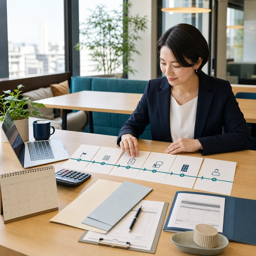 個人事業の開業届・青色申告・創業融資の順番