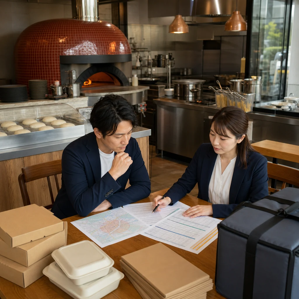 ピザ・パスタ店FCの開業資金