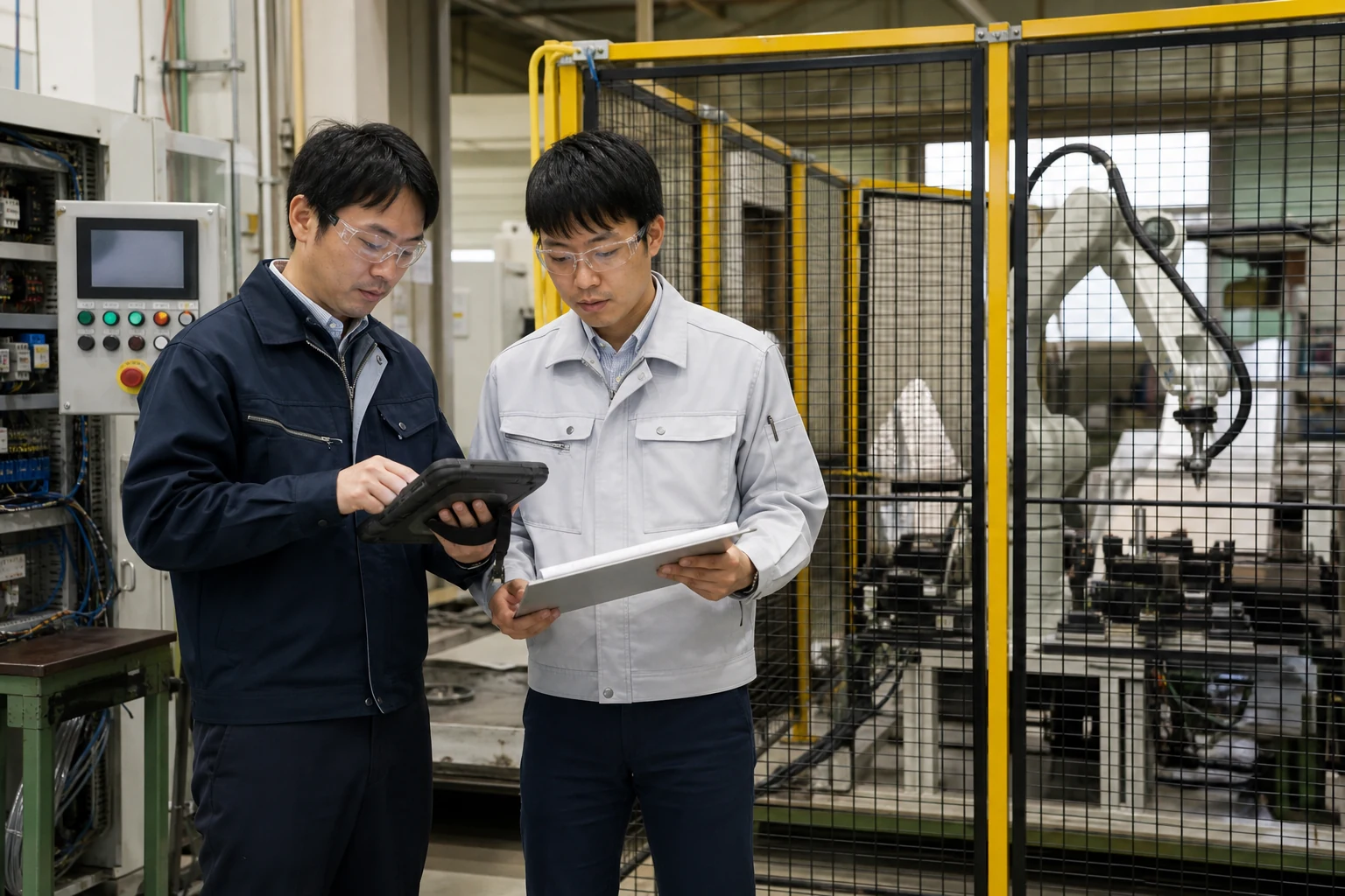 産業用ロボットSIer事業の設備計画と創業融資について確認する愛知県の創業者