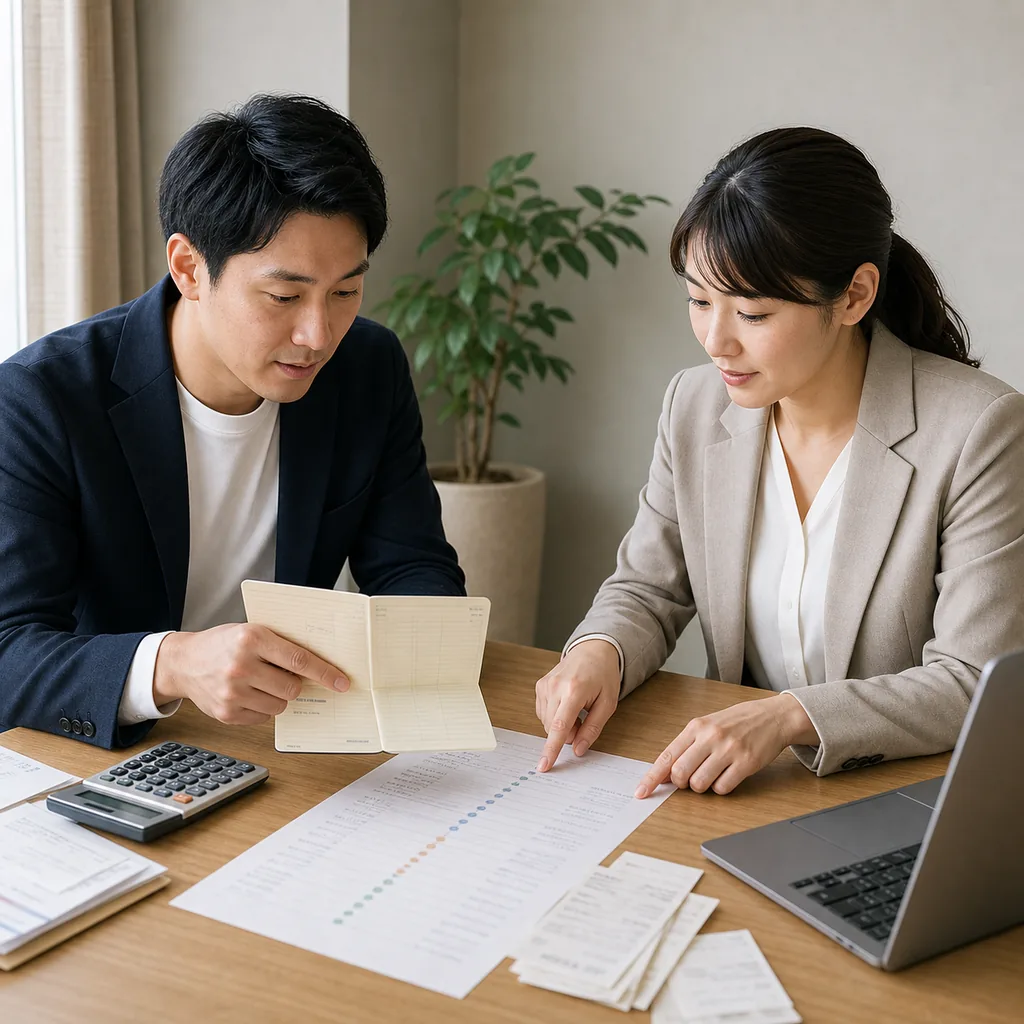 申込前に資金を一口座へ集めれば自己資金に見えると思っている