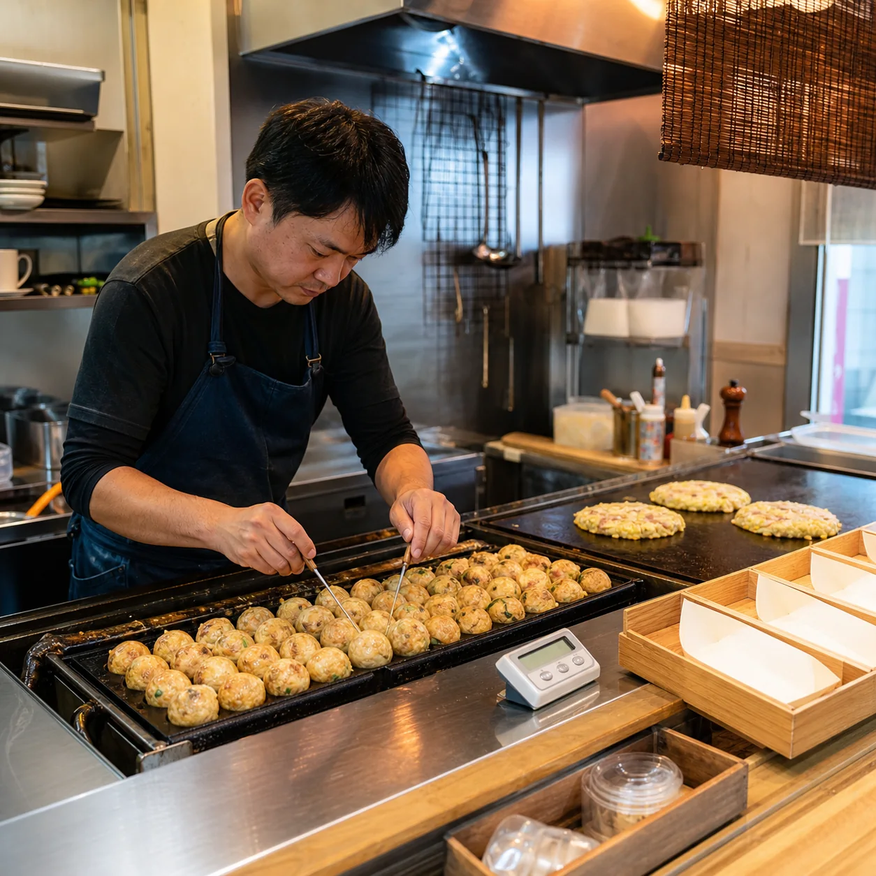 鉄板店の焼き面・持帰り・資金計画