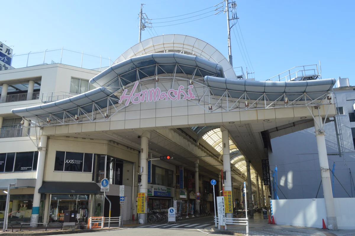 一宮市・本町商店街。2023年7月撮影