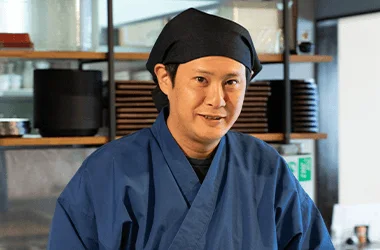 お好み焼つなぐの池原繁幸様